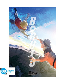 ABYstyle  Plagát Naruto Shippuden - Boruto and Naruto