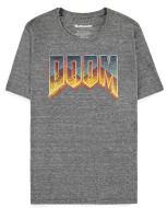 Difuzed Tričko Doom - Classic Logo Grey - cena, porovnanie