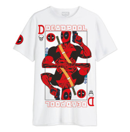 Cotton Division Tričko oversize Deadpool - Card