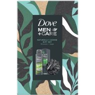 Dove Men+Care Vianočný balíček pre mužov so sprchovou špongiou
