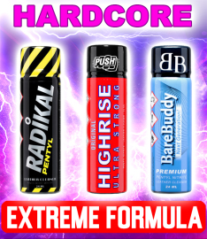 Poppers HARDCORE 3x24ml