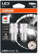 Osram LEDriving Premium RED 12V 2W P21W BA15s