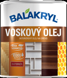 Balakryl VOSKOVÝ OLEJ na drevo 0,75l