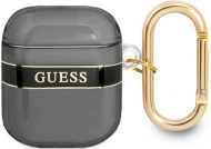 Guess Puzdro TPU Printed Stripe Airpods 1/2 - cena, porovnanie