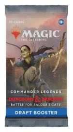 Wizards Of The Coast Commander Legends: Battle for Baldur's Gate Draft Booster Pack - Magic: The Gathering