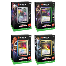 Wizards Of The Coast Commander Masters - Commander Deck Set of 4 decks (Magic: The Gathering)