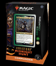 Wizards Of The Coast Innistrad: Midnight Hunt Commander Deck - Coven Counters (Green-White) - Magic: The Gathering