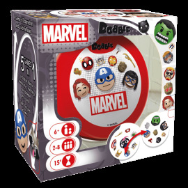 Asmodee LLC Dobble Marvel Emoji