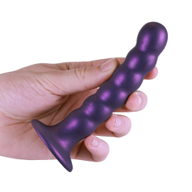 Ouch! Beaded Silicone G-Spot Dildo 5"