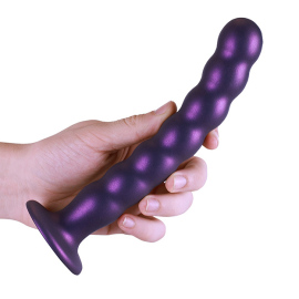 Ouch! Beaded Silicone G-Spot Dildo 8"