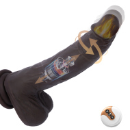 Paloqueth Thrusting & Rotating Dildo Vibrator with Suction Cup 8.5" - cena, porovnanie