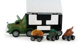 Mac Toys Dinosaurie kamión s 3 autíčkami
