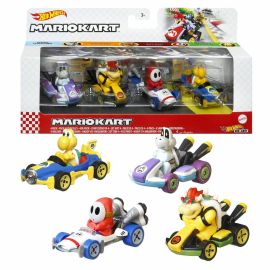 Mattel Hot Wheels Mario kart 4 ks angličák