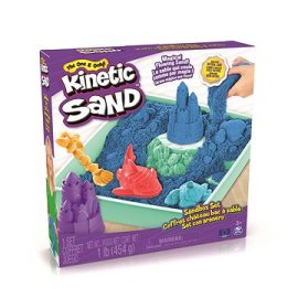 Spinmaster Kinetic Sand Krabica tekutého piesku s podložkou