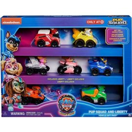 Spinmaster Paw Patrol Film 2 multibalenie mini autíčok 7 ks