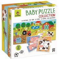 Ludattica Farma, Oboustranné puzzle pro nejmenší 32 dielikov - cena, porovnanie
