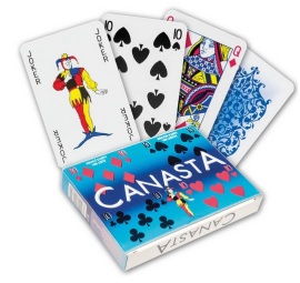 Lauko Canasta hracia karty 108 listov