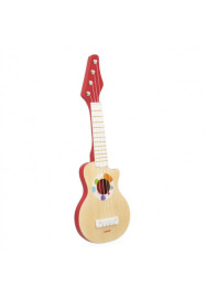 Janod Drevený hudobný nástroj pre deti Rock gitara Confetti