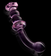 Dream Toys Glaze Glass Rosebud G-Spot Dildo - cena, porovnanie