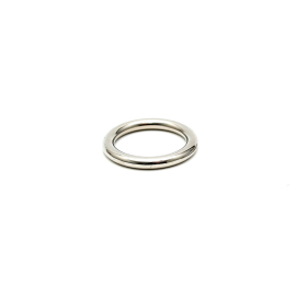 Rimba Solid Metal Cockring 8mm 40mm