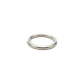 Rimba Solid Metal Cockring 8mm 45mm