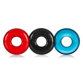 Oxballs Ringer Cock Ring Multi-Color 3ks