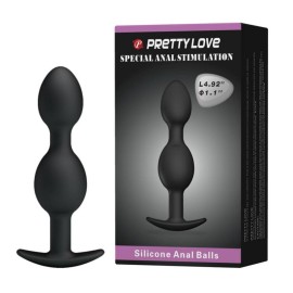 Pretty Love Silicone Anal Balls 4.92 Inch