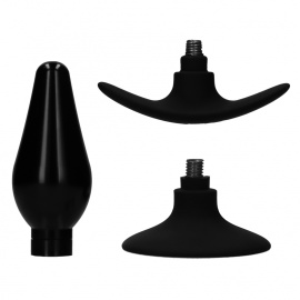 Ouch! Interchangeable Butt Plug Set Pointed Large