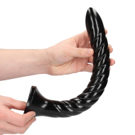 Ouch! Swirled Anal Snake Black 30cm - cena, porovnanie