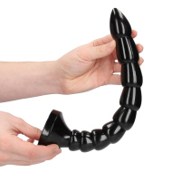 Ouch! Stacked Anal Snake Black 30cm - cena, porovnanie