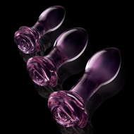 Dream Toys Glaze Glass Rosebud Anal Traning Set - cena, porovnanie