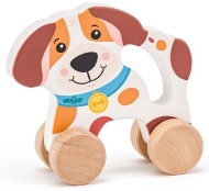 Woody Pes na kolieskach s držadlom - cena, porovnanie