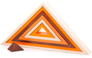 Bigjigs Toys Baby Drevené skladacie trojuholníky - cena, porovnanie