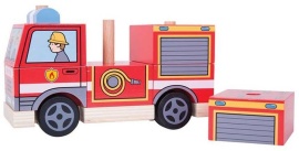 Bigjigs Toys Baby Vkladačka hasiči