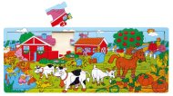 Sparkys BABU - Doskové puzzle farma - 21ks - cena, porovnanie
