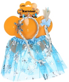 Wiky Set karneval - princezná modrá