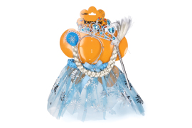 Wiky Set karneval - princezná svetlo modrá