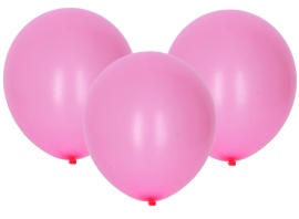 Wiky Balónik nafukovací 30cm sada 10ks, ružový