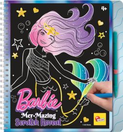 Liscianigioch Barbia sketch book mer-mazing scratch reveal