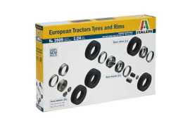 Italeri Model Kit doplňky 3909 - EUROPEAN TYRES and RIMS