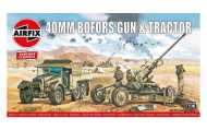 Airfix Classic Kit VINTAGE military A02314V - Bofors 40mm Gun & Tractor - cena, porovnanie