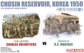 Dragon Model Kit figurky 6811 - Chinese Volunteers vs U.S. Marines, Chosin Reservoir Korea 1950