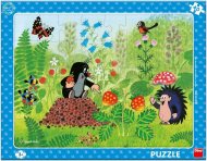 Dino Puzzle Krtko a jahody 40 dielikov doskové - cena, porovnanie