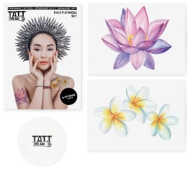 TATTonMe Tetovačky pre ženy Bali kvety sada