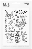 TATTonMe Vodeodolné dočasné tetovačky Divoké mačky mix - cena, porovnanie