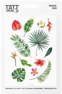 TATTonMe Vodeodolné dočasné tetovačky Tropické rastliny mix - cena, porovnanie