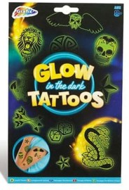 Mikro Glow tetovanie svietiace v tme 2listy