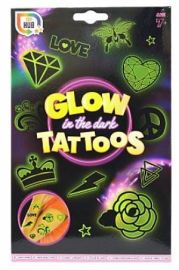 Mikro Glow tetovanie svietiace v tme 2 listy