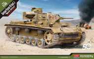 Academy Games Model Kit tank 13531 - German Panzer III Ausf.J "North Africa" (1:35) - cena, porovnanie