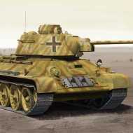 Academy Games Model Kit tank 13502 - German T-34/76 747(r) (1:35) - cena, porovnanie